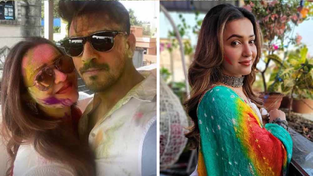  ছবি দেখে বোঝা দায় এঁরা বনি সেনগুপ্ত-কৌশানি মুখোপাধ্যায়! পোশাকে, শরীরে এক চুল জায়গা নেই, যেখানে রং নেই। দোলের দিনে প্রকাশ্যে বনির আগামী ছবি ডা. বক্সীর লুক। সপ্তাশ্ব বসুর এই ছবিতে বনির চরিত্রের নাম ‘আদিত্য’।