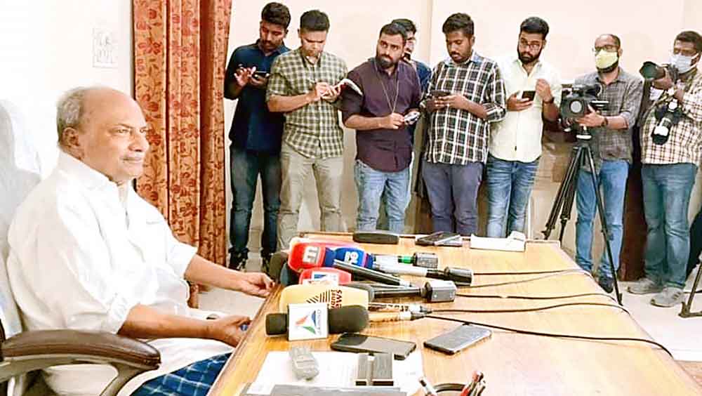 বিদায়ী: প্রবীণ নেতা এ কে অ্যান্টনি