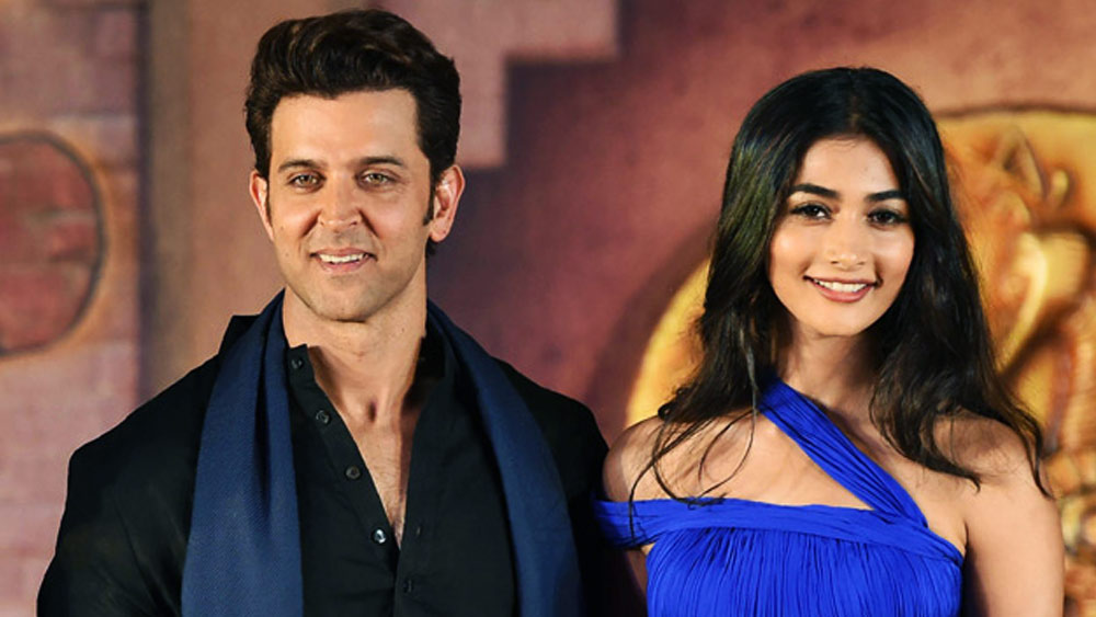 হৃতিকের সঙ্গে পূজা। 
