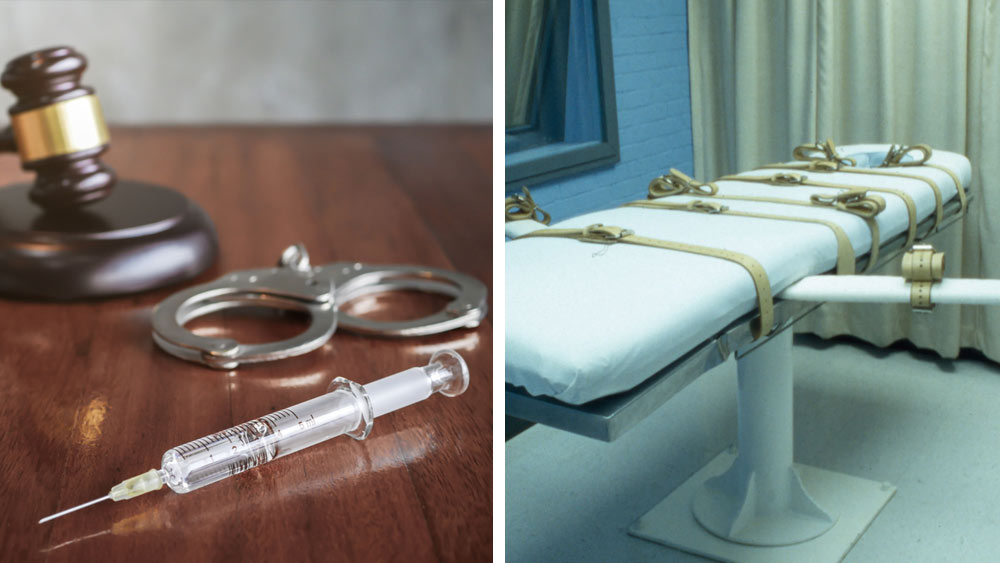 ফ্র্যাঙ্ককে যে দু’টি বিকল্প দেওয়া হয়েছে, তার মধ্যে একটি হল শরীরে বিষ ইঞ্জেকশন প্রবেশ করিয়ে মৃত্যু। দ্বিতীয়টি, নিশ্বাসের মাধ্যমে বিষাক্ত সায়ানাইড গ্যাস ঢুকিয়ে মৃত্যু।