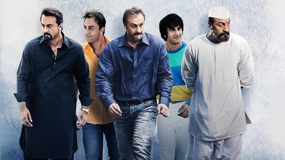 ‘সঞ্জু’: সঞ্জয় দত্তের আত্মজীবনীমূলক এই হিন্দি সিনেমায় অভিনয় করেছেন রণবীর কপূর। বিশ্বের বক্স অফিস থেকে ৫৮৫ কোটি টাকা উপার্জন করে ‘সঞ্জু’ নবম স্থানে রয়েছে।