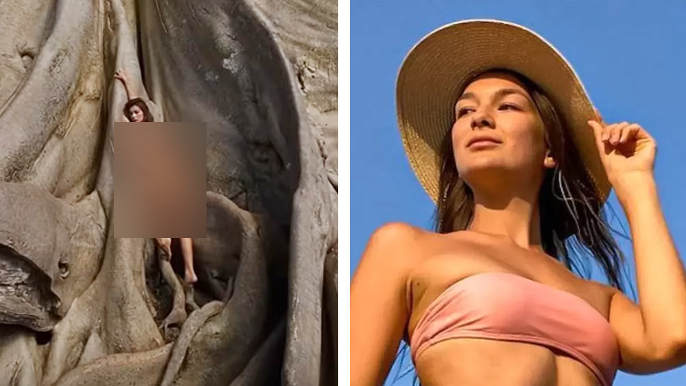 পবিত্র গাছের নীচে নগ্ন হয়ে ছবি! সংস্কৃতির অপমানের অভিযোগে বহিষ্কৃত দম্পতি