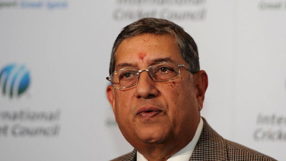 লোঢা কমিশনের সুপারিশে ২০১৯ সালে বোর্ড সভাপতির পদ থেকে সরে যেতে হয় নারায়ণস্বামী শ্রীনিবাসনকে।