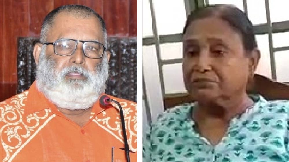 অনাদিরঞ্জন বিশ্বাস ও রত্না রশিদ বন্দ্যোপাধ্যায়।