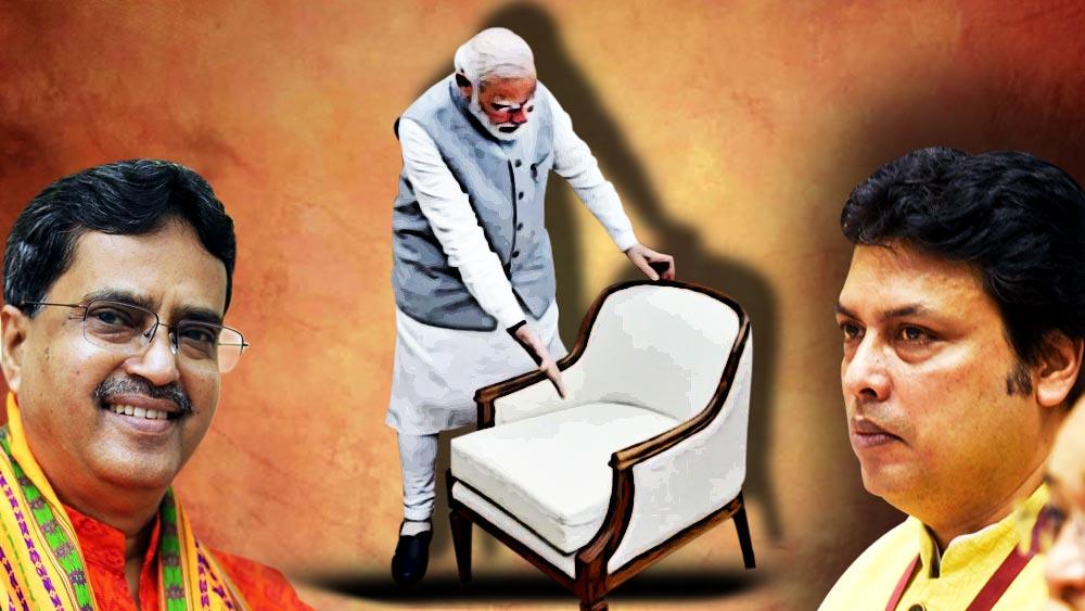 এক সমীক্ষায় শেষ বিপ্লব-যুগ, বিজেপিতে মুখ্যমন্ত্রী পদ বড়ই নড়বড়ে, নজির অনেক