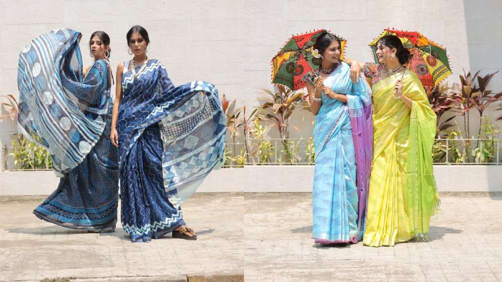 চান্দেরীর মতো হালকা অথচ অভিজাত শাড়ির জুড়ি মেলা ভার। 