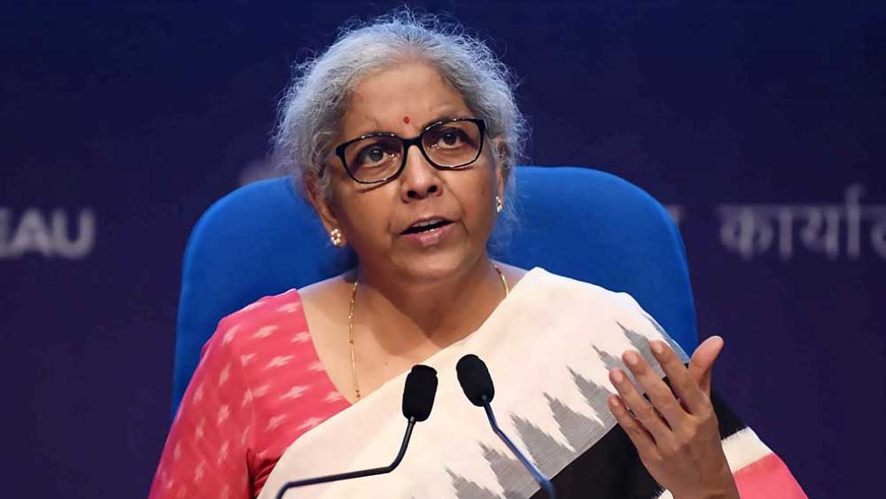 অর্থমন্ত্রী নির্মলা সীতারমন।