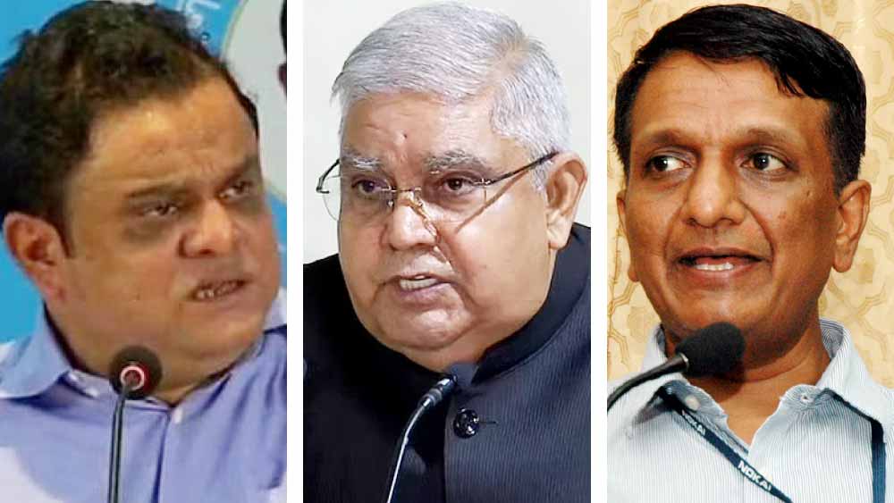 এসএসসি দুর্নীতি মামলার মধ্যেই শিক্ষামন্ত্রী  এবং শিক্ষাসচিবকে তলব রাজ্যপাল ধনখড়ের