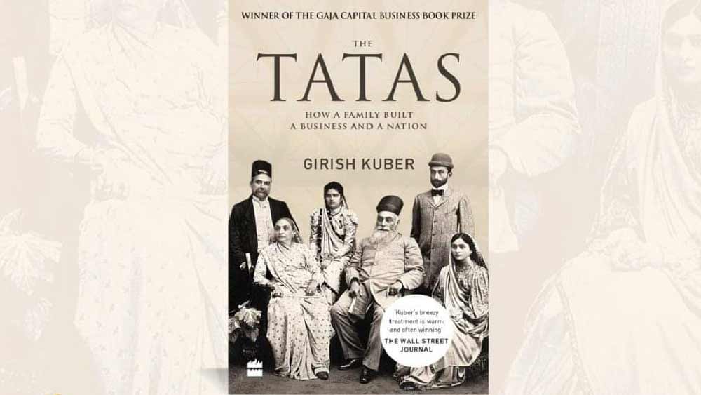 পটভূমিকায় গিরিশ কুবেরের লেখা বই ‘দ্য টাটাস’।