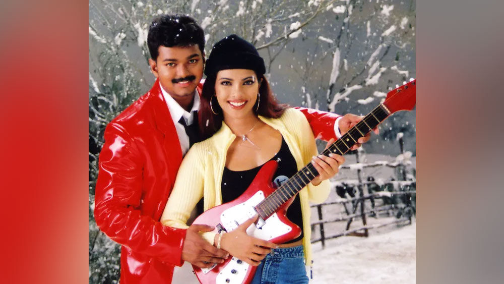 এই তালিকায় রয়েছেন প্রিয়াঙ্কা চোপড়াও। বড় পর্দায় তাঁর প্রথম পা রাখা ‘থামিজান’ ছবির মাধ্যমে। তামিল সুপারস্টার বিজয়ের বিপরীতে মুখ্য চরিত্রে অভিনয় করেন তিনি।