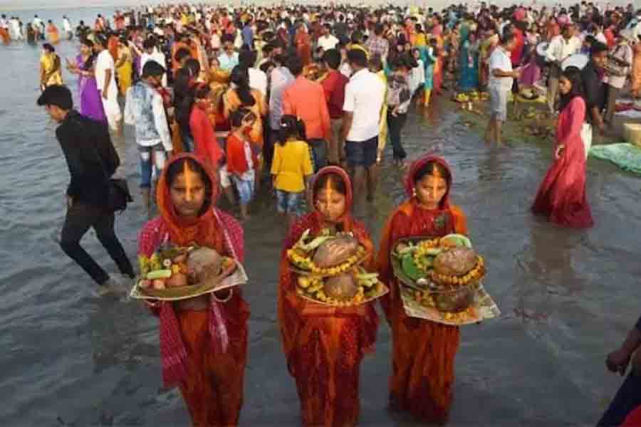 An image of Chhath Puja