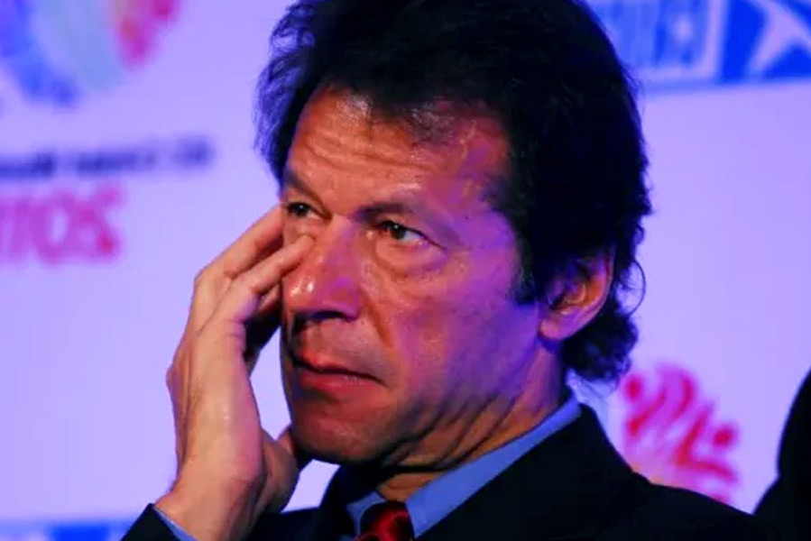 A Photograph of Imran Khan, the former Prime Minister Of Pakistan 