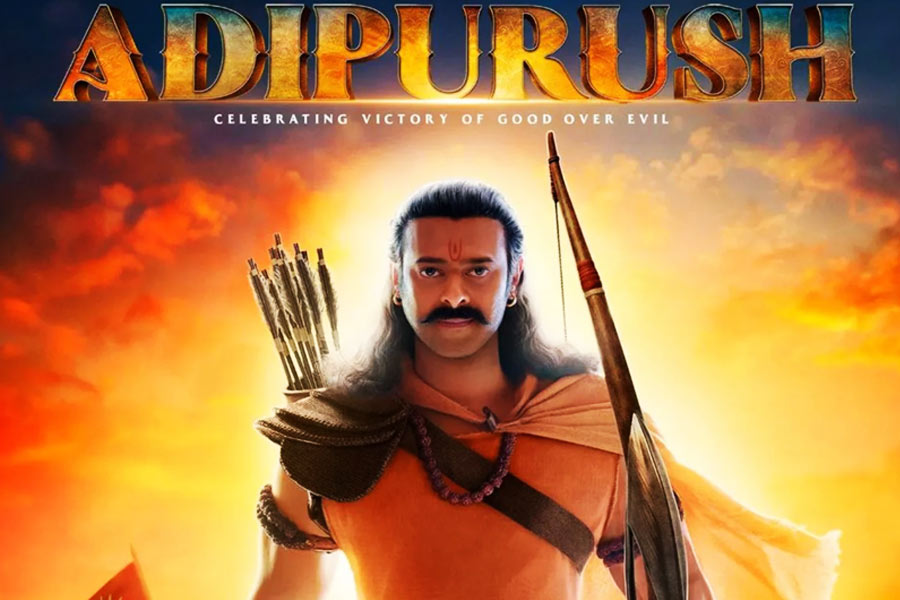 poster of Adipurush.