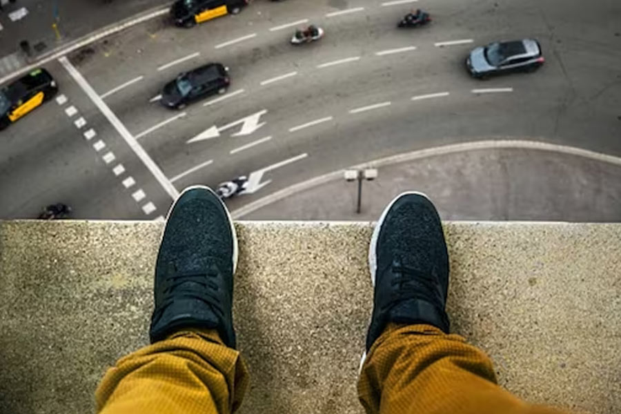 ২ ডিসেম্বর, শনিবার রাত ৮টা নাগাদ এম্পায়ার স্টেট বিল্ডিংয়ের অবজারভেটরি ডেকে পৌঁছেছিলেন এলভিটা। এর আগেও সেখান থেকে আত্মহত্যার চেষ্টা করেছিলেন অনেকে। ফলে সেখানে ৮ ফুটের কাঁটাতারের বেড়া দেওয়া ছিল।