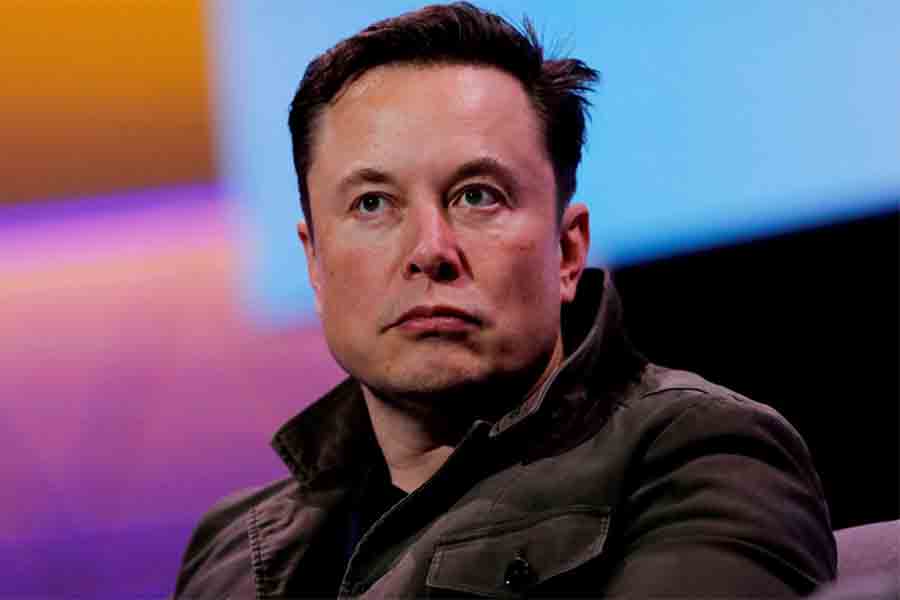 A Photograph of Elon Musk