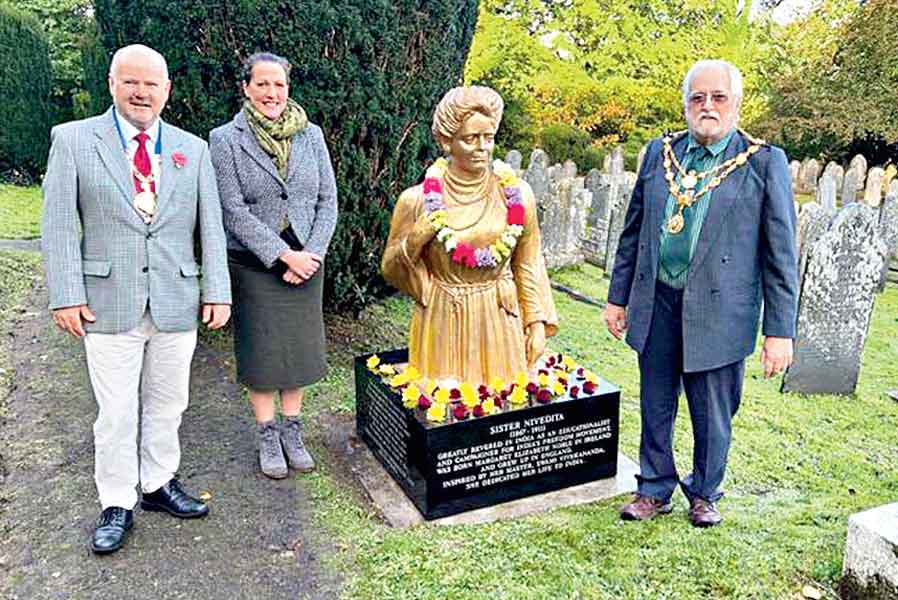 মহীয়সী: ডেভনের গ্রেট টরিংটনে ভগিনী নিবেদিতার ১৫৫তম জন্মবার্ষিকী উদ্‌যাপন।