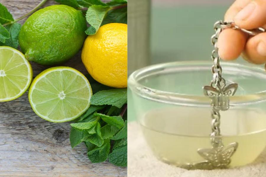 লেবু এবং ভিনিগার 