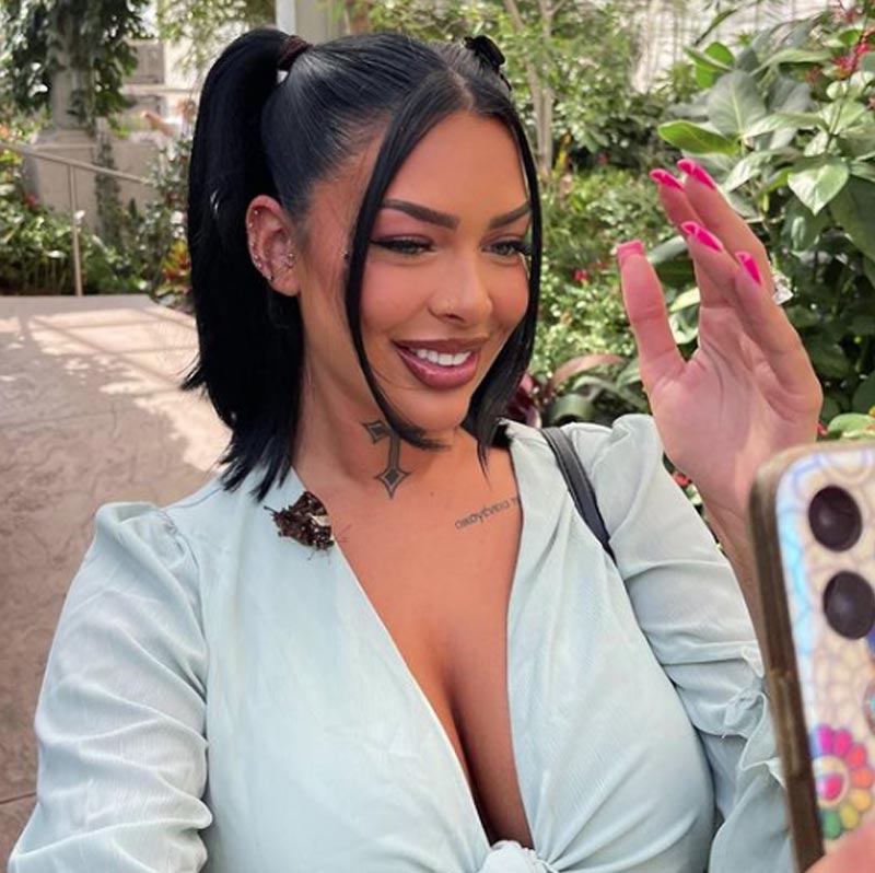 অন্য একটি পোস্টে মডেল লিখেছেন, ‘‘জীবনের সব থেকে খারাপ বছরের শেষে সব থেকে বড় আশীর্বাদটা পেলাম। আমার সব প্রার্থনার ফল পেতে চলেছি।’’