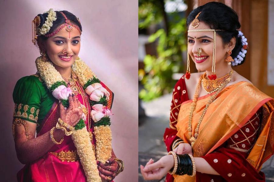 তামিল ও মারাঠি কনে