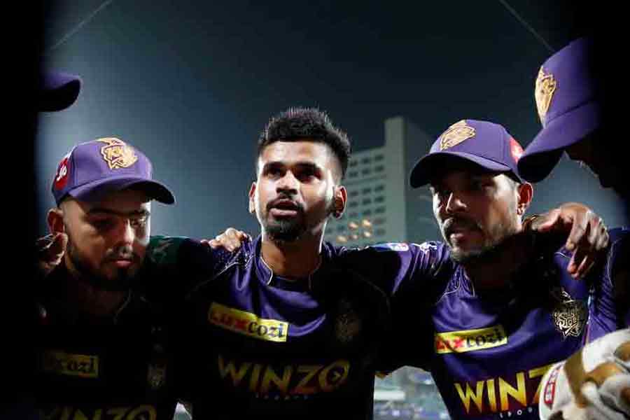 Picture of KKR cricketers