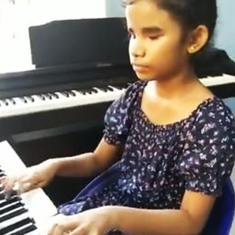 blind singer Sahana Niren Kumar