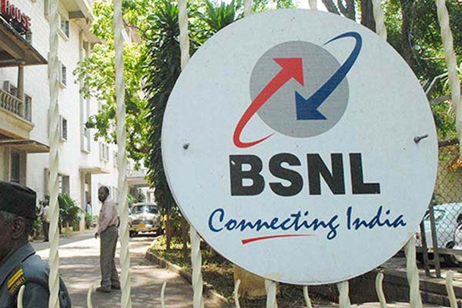 Picture of BSNL.