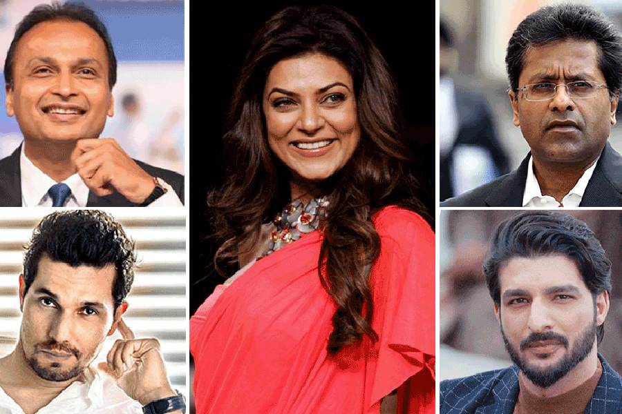 ইন্ডাস্ট্রি বা ইন্ডাস্ট্রির বাইরের একাধিক নামী-দামি ব্যক্তিত্বের সঙ্গে নাম জড়িয়েছে সুস্মিতার ।