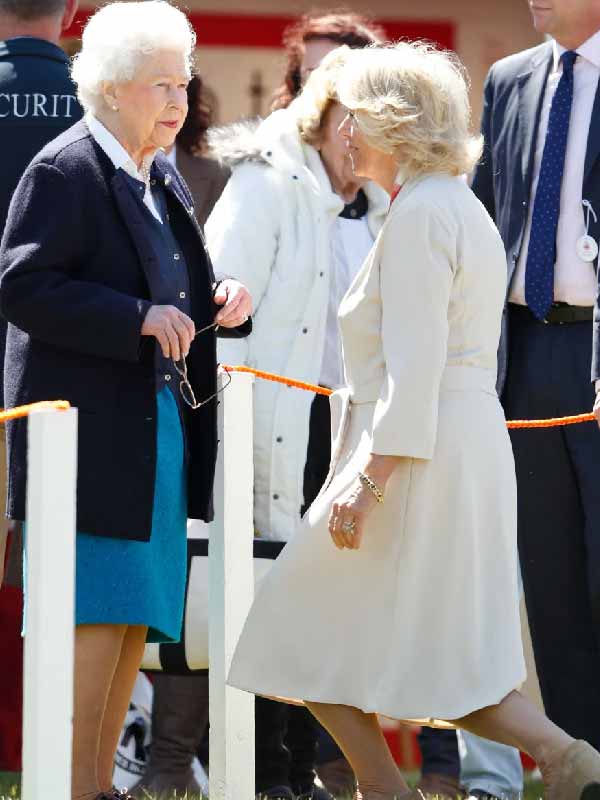 রাজ পরিবারের সদস্য হওয়ায় হয়ত বাকিংহামের বাসিন্দাদের সামনে মাথা নিচু করতে হবে না ক্যামিলাকে। কিন্তু চার্লসের সঙ্গে কোনও অনুষ্ঠানে গিয়ে যদি অন্য রাজা রাজরাদের মুখোমুখি হন তবে হাঁটু মুড়ে নিচু হয়ে সম্মান জানাতে হবে।