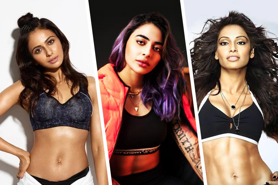 শরীরচর্চা করার ছবি বা ভিডিয়ো সমাজমাধ্যমে প্রায়শই পোস্ট করেন বলিউডের অভিনেত্রীরা। শিল্পা শেট্টি থেকে মালাইকা অরোরা, বিপাশা বসু থেকে ভিজে বাণী— ইন্ডাস্ট্রিতে বেশ কয়েক জন নায়িকা রয়েছেন, যাঁরা শরীরচর্চাকে জীবনের একটি অবিচ্ছেদ্য অঙ্গ বানিয়ে ফেলেছেন।