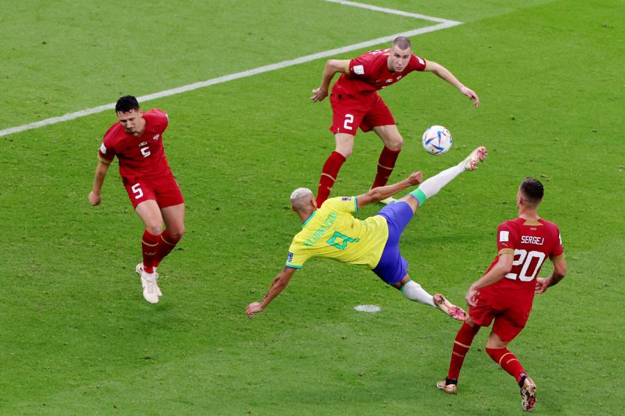 দ্বিতীয়ার্ধে রিচার্লিসনের সেই দুরন্ত গোল।