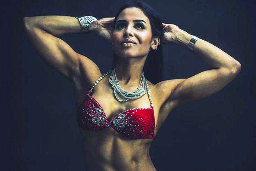 শুধু বডিবিল্ডিং-ই নয়, পাশাপাশি একটি সৌন্দর্য প্রতিযোগিতাতেও অংশগ্রহণ করেছিলেন অঙ্কিতা।