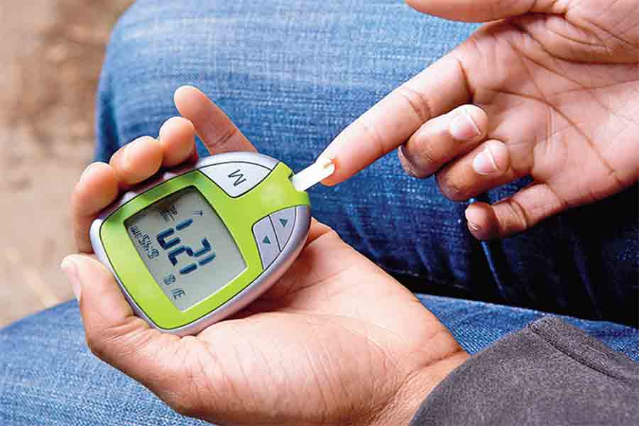 Image of Diabetes Test.
