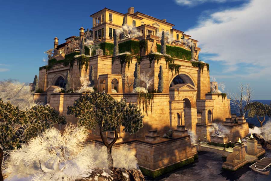 তাই রানি যাতে নিজের জন্মভূমির স্বাদ ব্যাবিলনেই পান, সেই আয়োজন করতে রাজপ্রাসাদের কাছে ঝুলন্ত উদ্যান তৈরি করেছিলেন রাজা দ্বিতীয় নেবুচাডনেজ়ার।