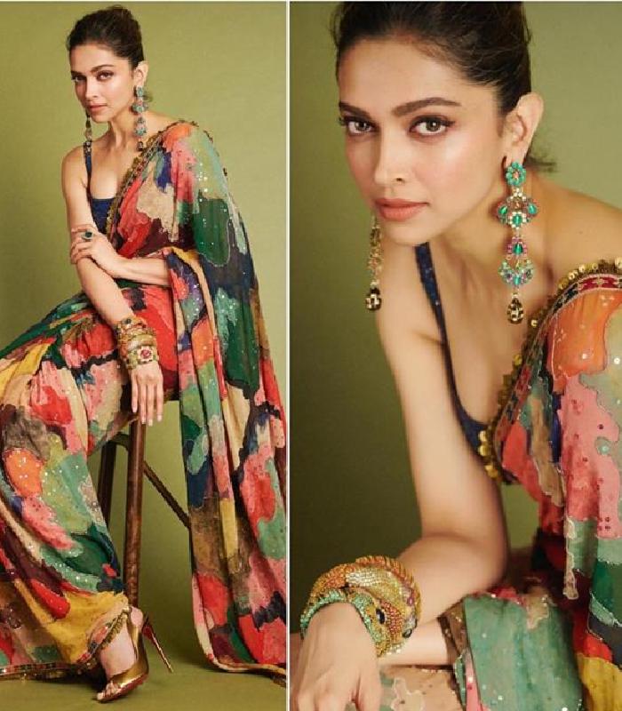 যদি স্বচ্ছন্দ বোধ করেন তা হলে ষষ্ঠীর বিকেলে শাড়ি পরতেই পারেন।