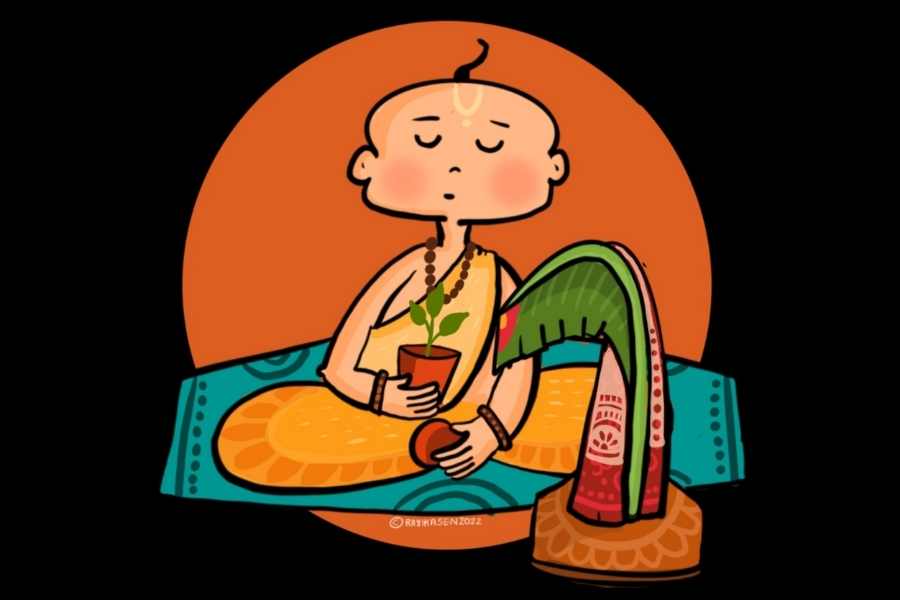 তবে দুর্গাপুজোয় হঠাৎ কলাগাছ স্নান করানো হবে কেন? এই রীতির শুরু কোথায়? কোন দেবীরই বা রূপ কলাবৌ? রইল কিছু খুঁটিনাটি। 