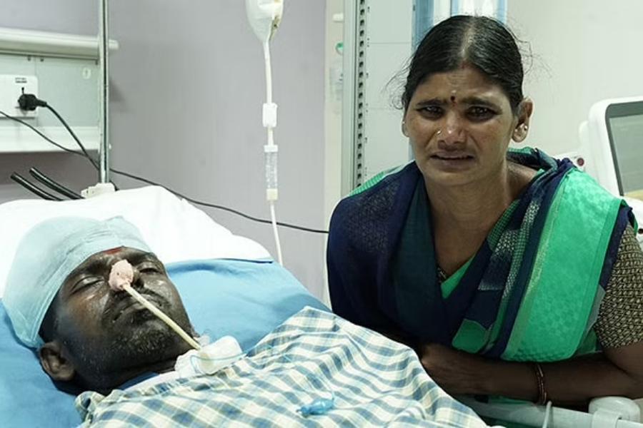 রাধাম্মার সঙ্গে স্বামী রামাস্বামী