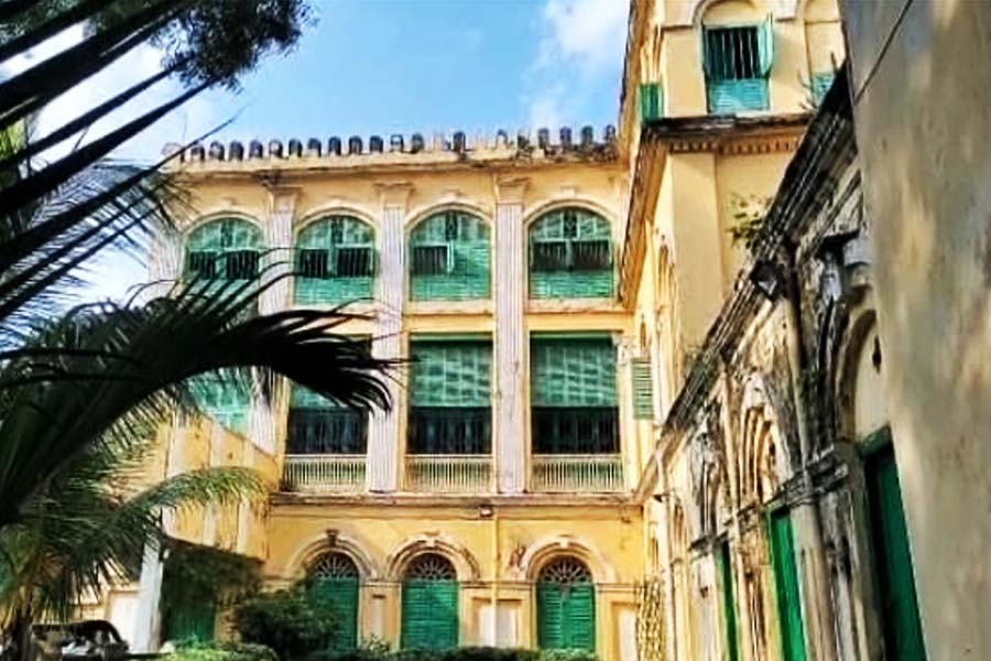 মহারাজা নন্দকুমারের নাতনির বাড়ির পুজো।