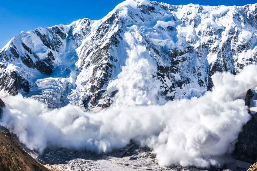 Representational Image of avalanche