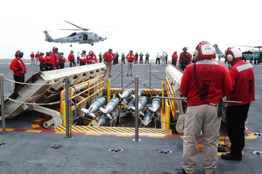 আমেরিকার দ্বিতীয় নৌবহরের প্রধান ভাইস অ্যাডমিরাল ড্যান ডোয়ার জানিয়েছেন, পরিবর্তিত পরিস্থিতিতে ভূমিকা বদলেছে ফোর্ডের। নেটোর জোটের নৌবাহিনী ‘ক্যারিয়ার স্ট্রাইক গ্রুপে’ অতলান্তিকে গুরুত্বপূর্ণ দায়িত্ব সামলাবে এই যুদ্ধজাহাজ।
