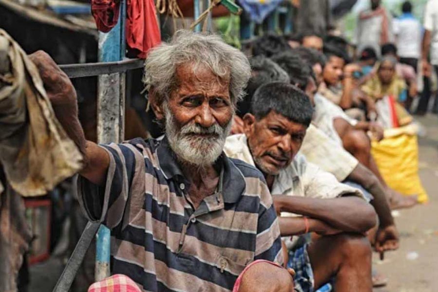 ২০২০ সাল ভারতের দারিদ্রে তলিয়ে যাওয়ার বছর।