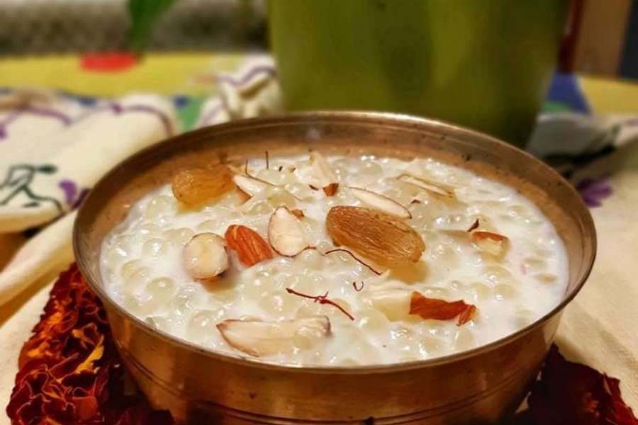 সাবু দানার পায়েস