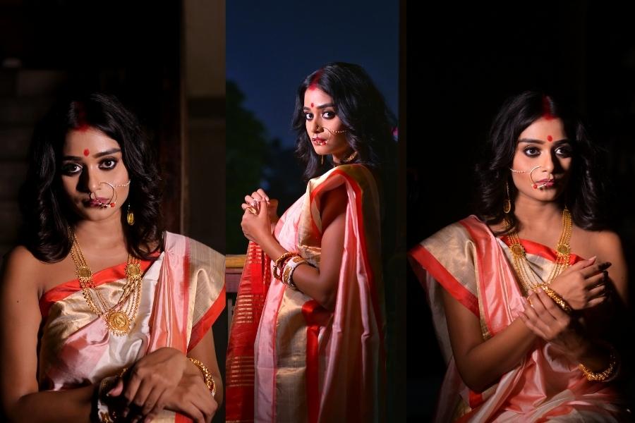 পিঠ খোলা সাজেই শুধু নয়, জিন্স পরলেও তাঁর আচরণ লক্ষ্মী ঠাকুরের মতো থাকবে। এমনটাই দাবি অভিনেত্রীর। পোশাক নিয়ে মেয়েদের আজও অনেক সমালোচনা শুনতে হয়। সমাজের এই ভাবনা বদলানো জরুরি বলেই মনে করেন শ্রীতমা। 