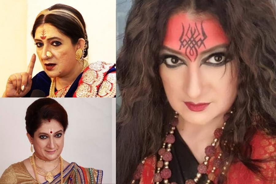 স্বাগতা মুখোপাধ্যায়   নাটকের মঞ্চ থেকে শুরু করে টিভির পর্দা, দাপটের সঙ্গে নিজেকে প্রমাণ করেছেন স্বাগতা। তাঁর গানের গলাও খুব সুন্দর। খল চরিত্রে নজরকাড়া চিরকালই। স্ক্রিনের দুর্গা আর পটল কুমারকে এক সময়ে কম জ্বালাতন করেননি তিনি! দর্শক সে সব উপভোগ করেছেন চুটিয়ে।