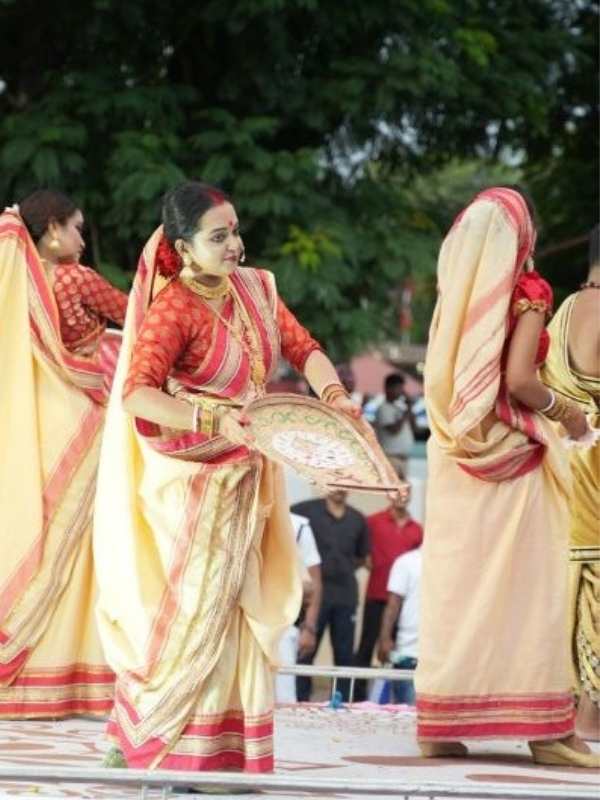 দেবী দুর্গার আরাধনাই যেন নারী শক্তির উদযাপনের সূচক। 