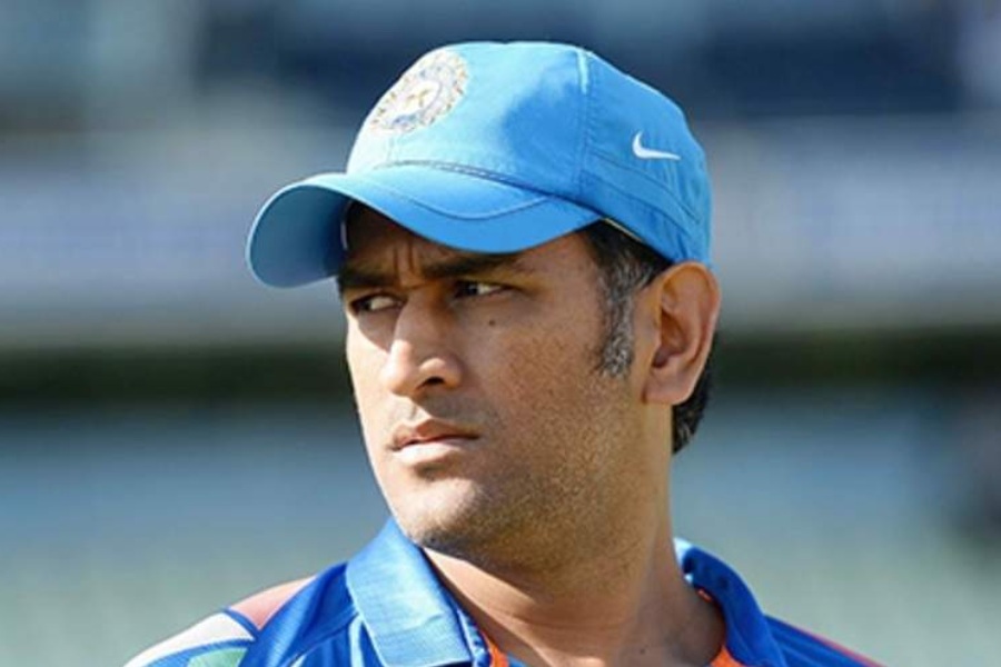 File picture of MS Dhoni in India jersey
