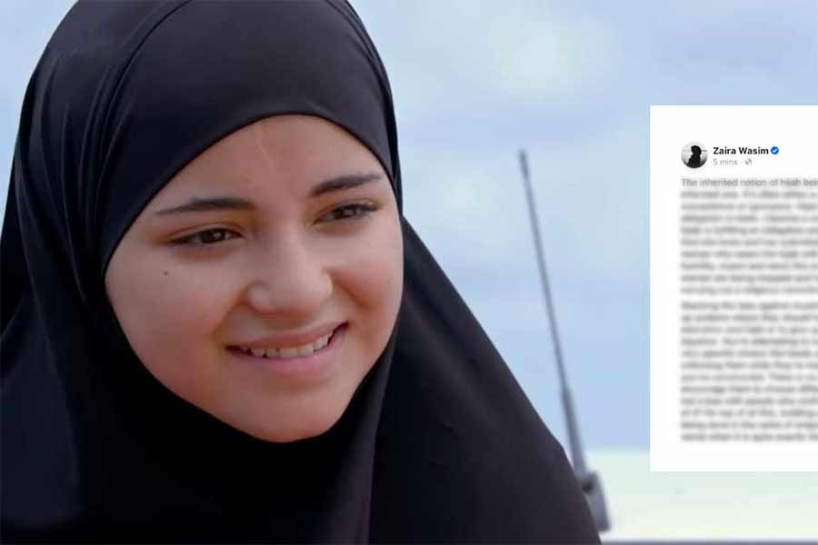 অভিনয় ছাড়ার আগে এবং পরে অবশ্য কাশ্মীরিদের হয়ে বার বার সরব হয়েছেন জ়াইরা। দাবি করেছেন, উপত্যকার বাসিন্দাদের কণ্ঠরোধ করা হচ্ছে। এমনকি, কর্নাটকের শিক্ষাপ্রতিষ্ঠানে হিজাব-বিতর্ক নিয়েও চলতি বছরের ফেব্রুয়ারিতে মুখ খুলেছিলেন। সমাজমাধ্যমে দাবি করেছিলেন, ‘‘ইসলামে হিজাব ঐচ্ছিক নয়, তা বাধ্যতামূলক।’’ তা নিয়েও একপ্রস্ত বিতর্ক হয়েছিল।