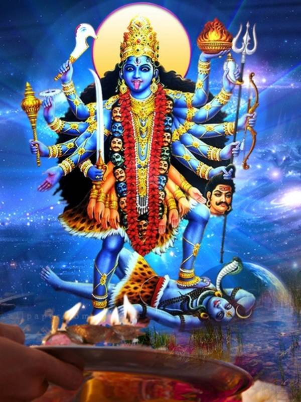 যদি দান করেন পঞ্চফল সেই সময় ব্যবহার করুন এই মন্ত্র - ‘ওঁ  ক্রীং কাল্ল্যৈ নমঃ পঞ্চফলম সমর্পয়ামি।’ 