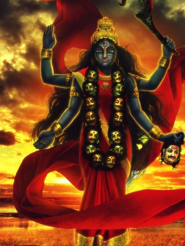 যখন মায়ের উদ্দেশ্যে প্রণাম জানাবেন, অবশ্যই মাথায় রাখুন এই মন্ত্র - ‘ওঁ ক্রীং ক্রীং হৃং হৃং হিং হিং দক্ষিণে কালীকে ক্রীং ক্রীং ক্রীং হৃং হৃং হ্রীং  হ্রীং হ্রীং স্বহা। ওঁ কালী কালী মহাকালী কালীকে পাপহারিণীধর্মার্থমোক্ষদে দেবী নারায়ণী নমোস্তুতে।’