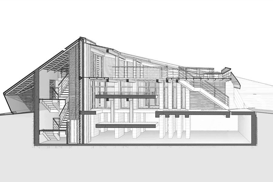 সাইবারহাউজ় হবে তিনতলা একটি বাড়ি। এতে সাইবারট্রাক রাখার জন্য আলাদা গ্যারাজের ব্যবস্থা করা হবে। বাড়ির একটি তলায় থাকবে বসবাসের ব্যবস্থা। এ ছাড়া, উপরের তলায় শস্য উৎপাদন এবং নীচের তলায় গুদামের বন্দোবস্ত করা হবে।