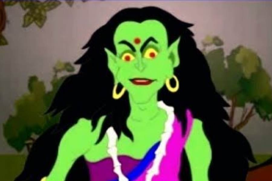 শাঁকচুন্নি-লাল পাড় সাদা শাড়ি ও হাতে শাঁখা। ভূত হিসেবে শাঁকচুন্নি কিন্তু যথেষ্ট সাজ-সচেতনা। মূলত বিবাহিত নারীদের উপরে ভর করে এই ভূতগোষ্ঠীর মহিলা প্রতিনিধি। কারণ এদের লক্ষ্যই হল সধবা মহিলাদের মতো জীবনযাপন এবং স্বামীর সঙ্গে বিবাহিত জীবনের প্রতিটা মুহূর্ত উপভোগ করা।